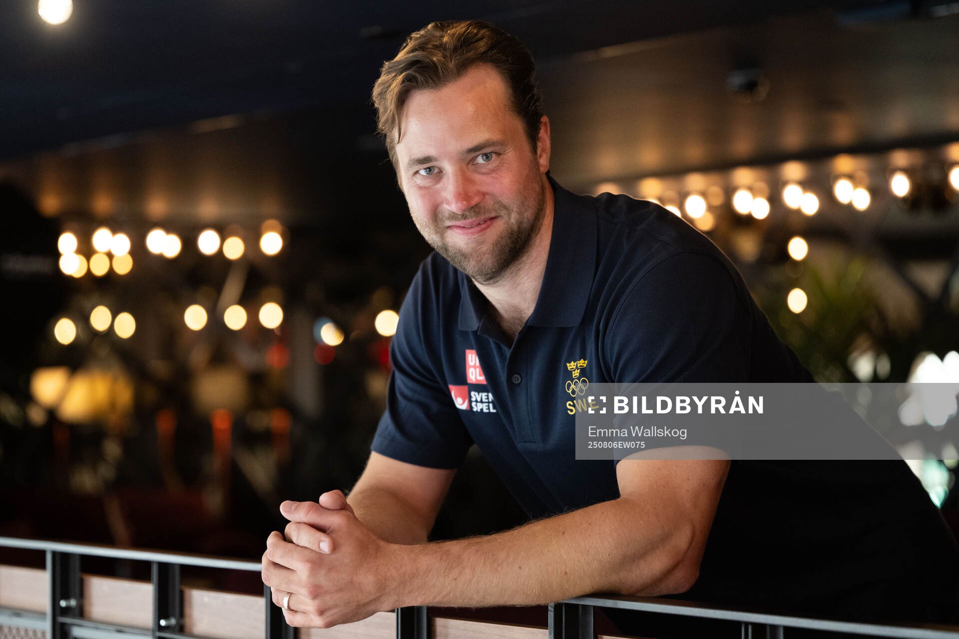 Victor Hedman of the Swedish men's national ice hockey team