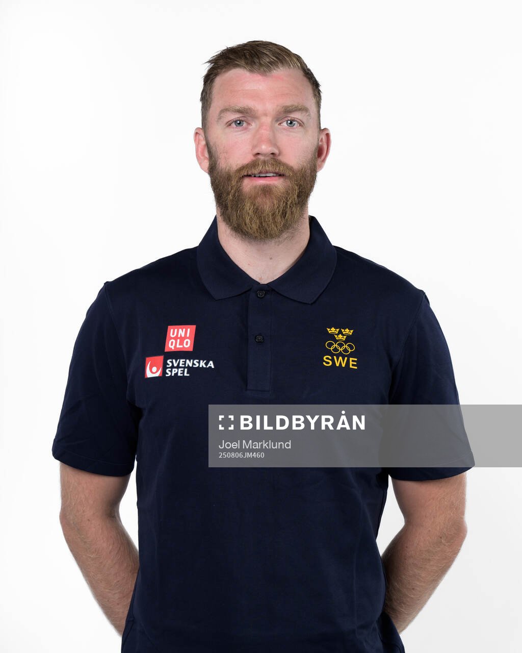 Mattias Ekholm of the Swedish men's national ice hockey