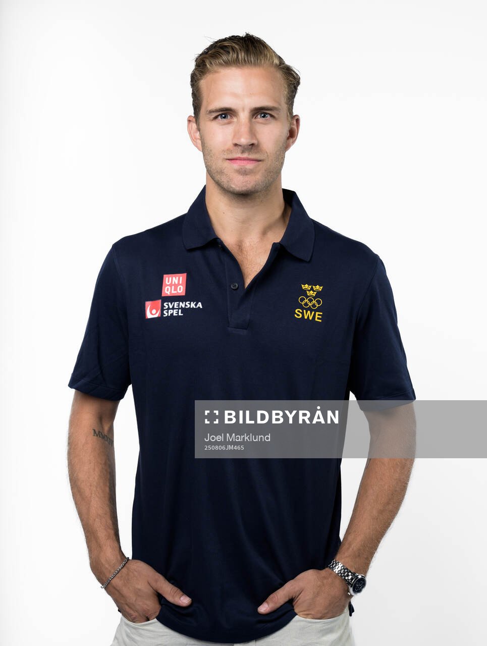 Alexander Wennberg of the Swedish men's national ice hockey