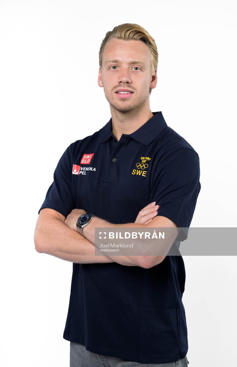 Jesper Bratt of the Swedish men's national ice hockey team