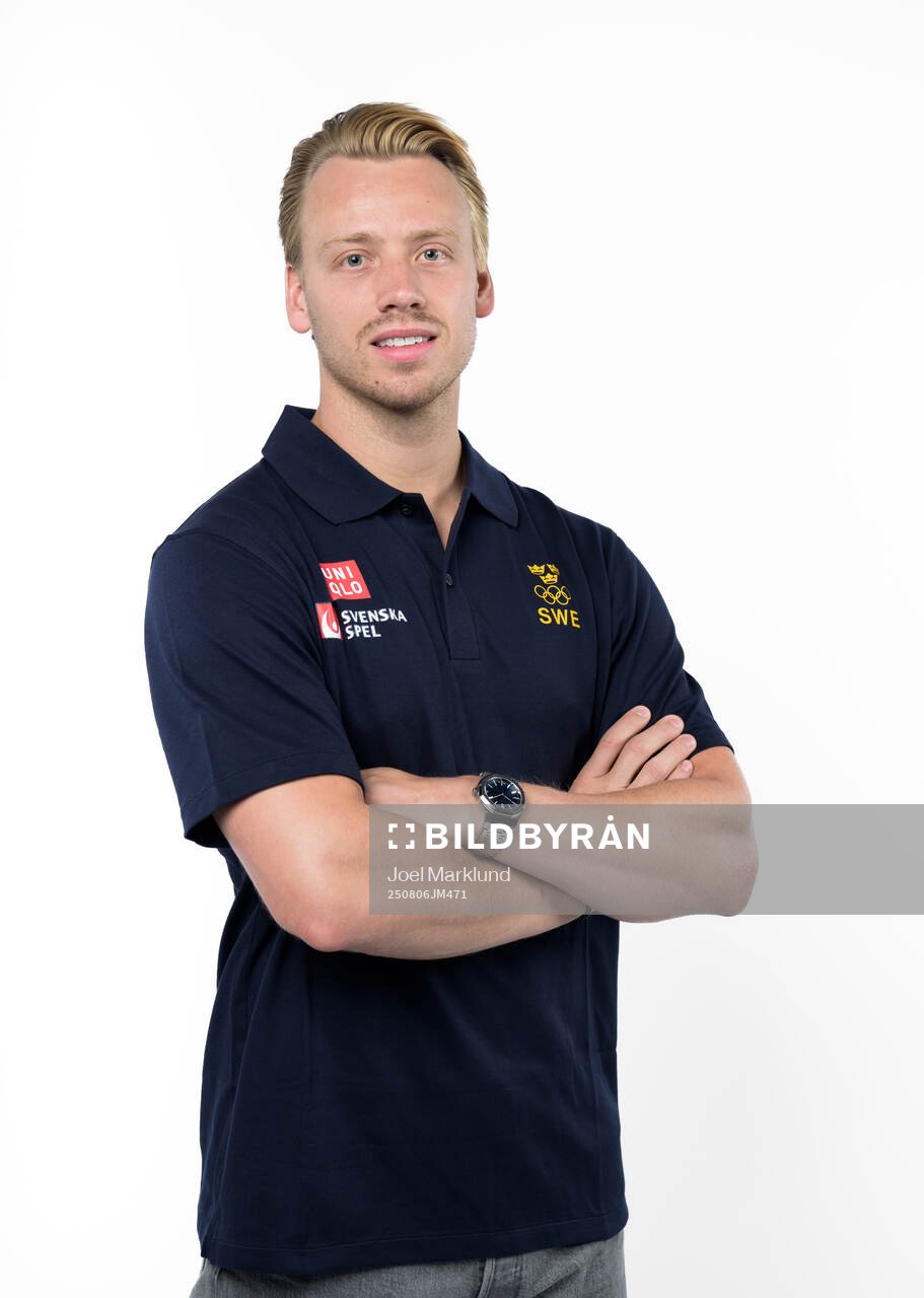 Jesper Bratt of the Swedish men's national ice hockey team