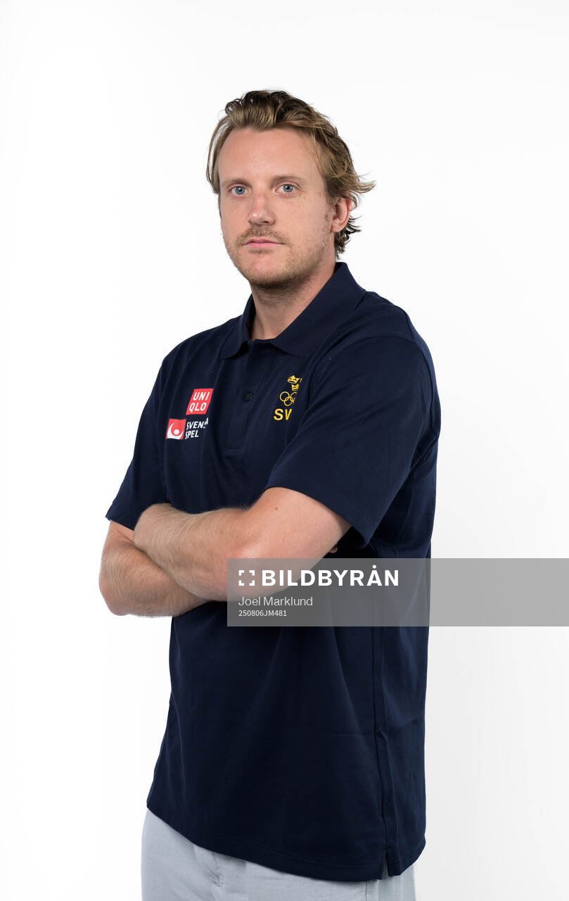 Jonas Brodin of the Swedish men's national ice hockey team