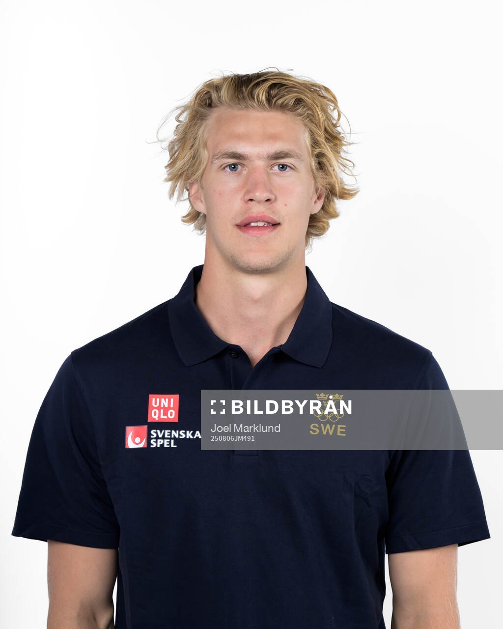 Simon Edvinsson of the Swedish men's national ice hockey