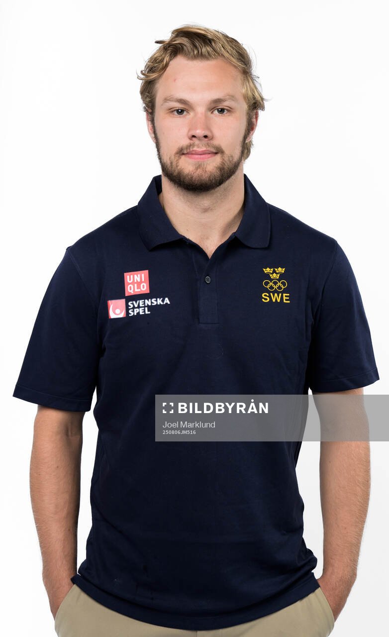 Fabian Lysell of the Swedish men's national ice hockey team