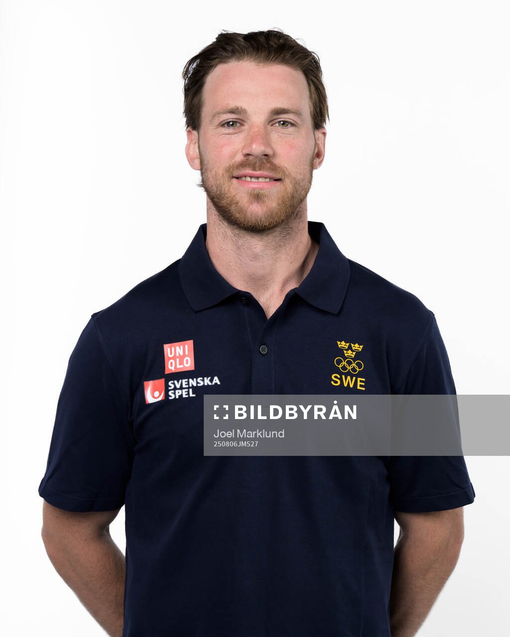 Elias Lindholm of the Swedish men's national ice hockey