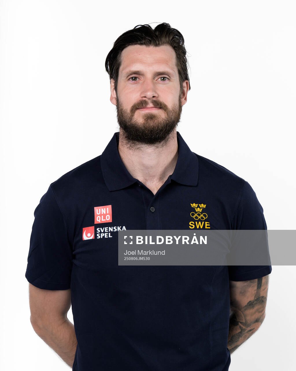 Oliver Ekman Larsson of the Swedish men's national ice