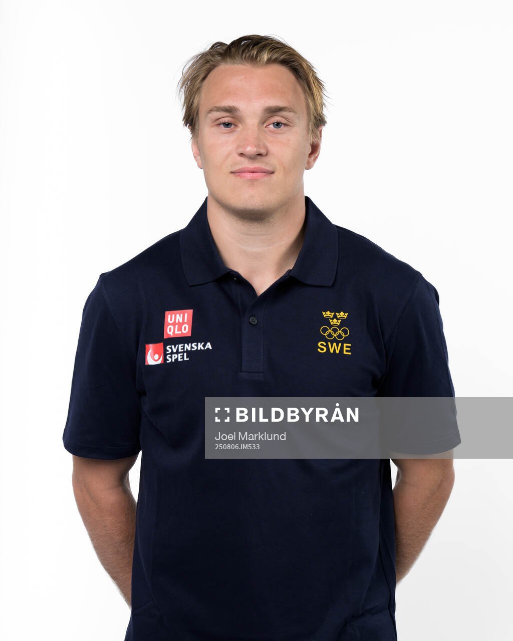 Pontus Holmberg of the Swedish men's national ice hockey