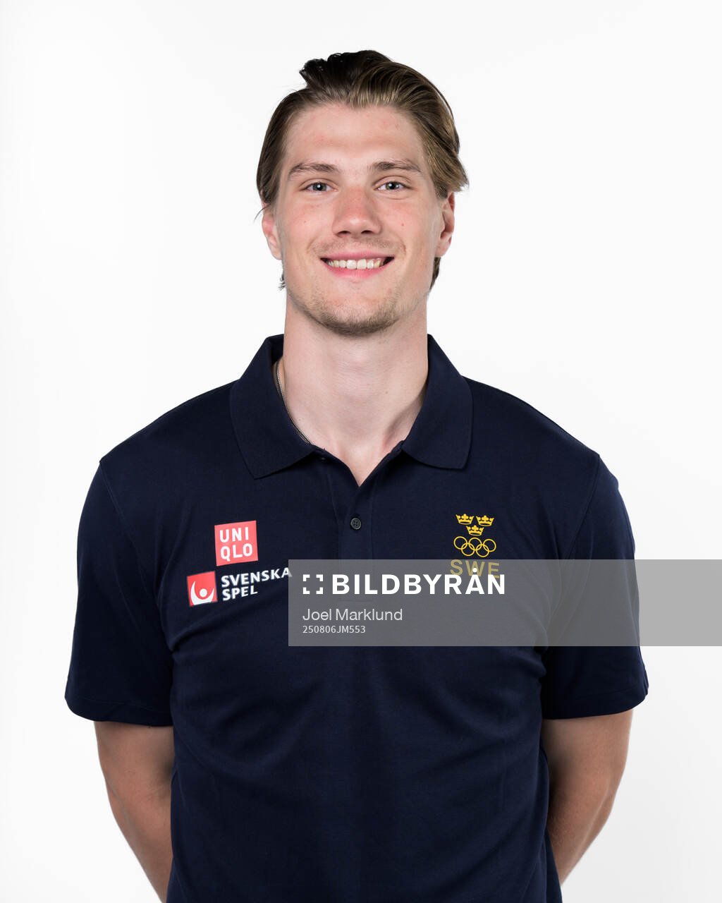 Elmer Söderblom of the Swedish men's national ice hockey