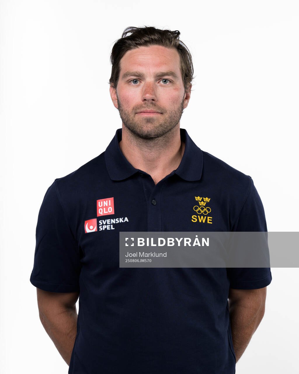 Calle Järnkrok of the Swedish men's national ice hockey