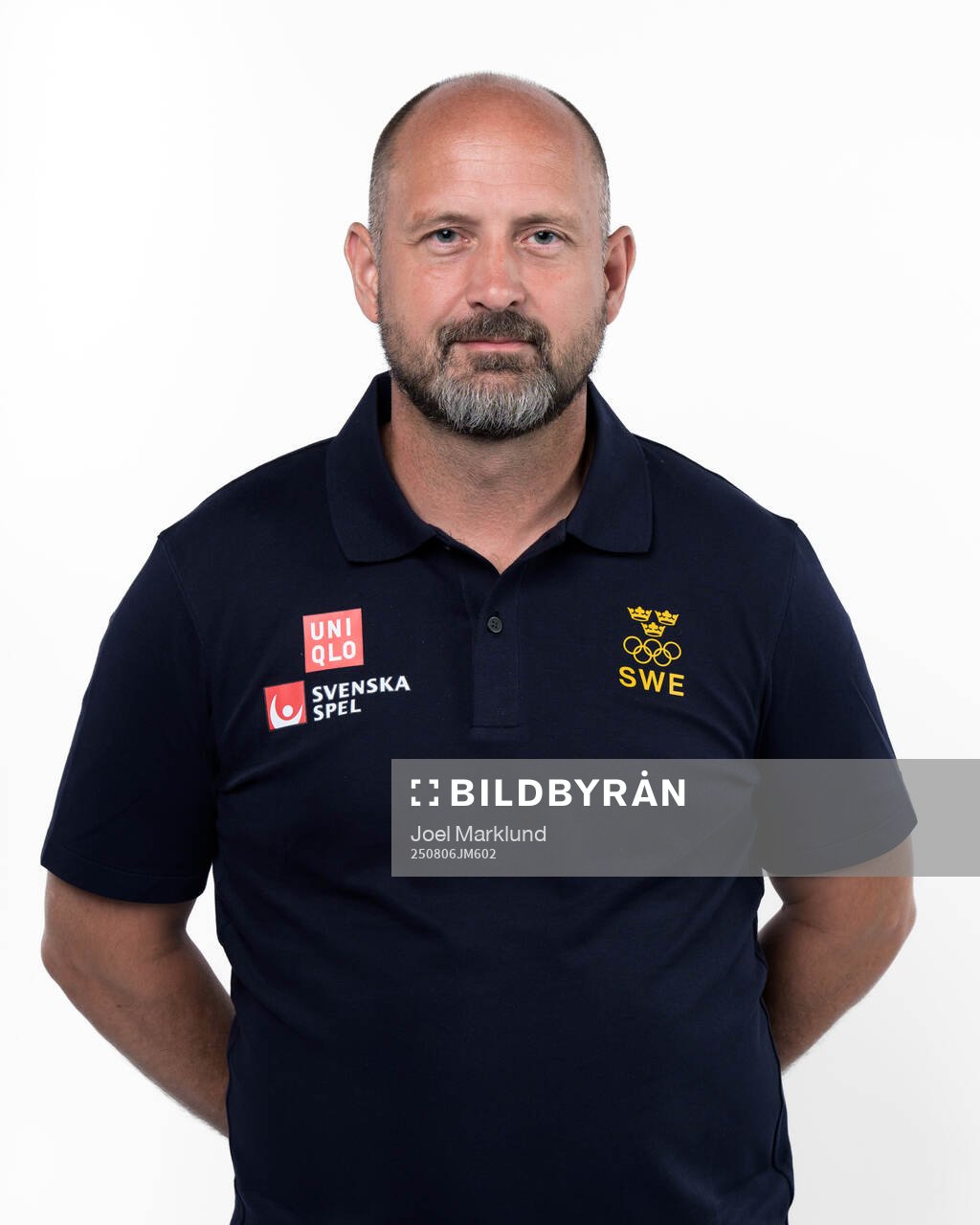 Assistant coach Anders Sörensen of the Swedish men's