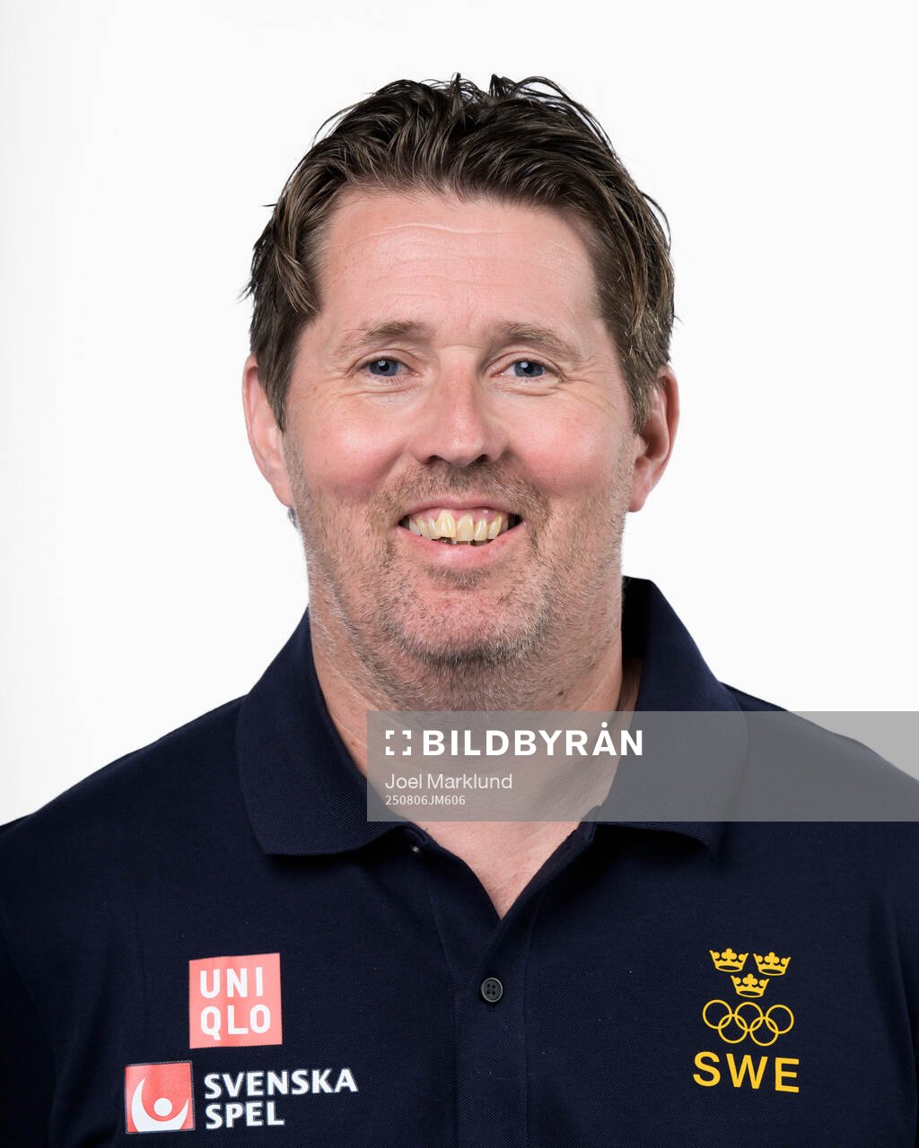 Assistant coach Stefan Klockare of the Swedish men's
