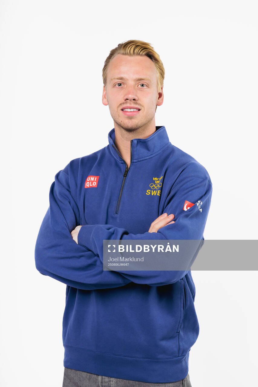 Jesper Bratt of the Swedish men's national ice hockey team