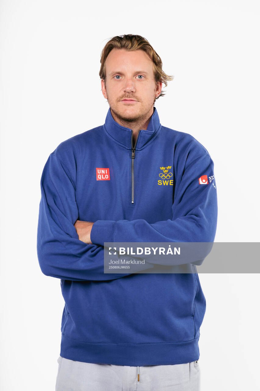 Jonas Brodin of the Swedish men's national ice hockey team