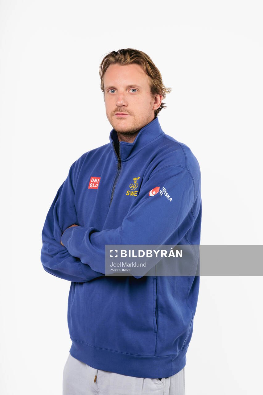 Jonas Brodin of the Swedish men's national ice hockey team