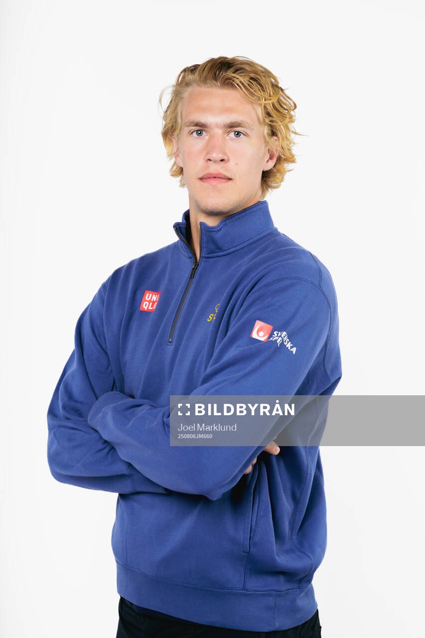 Simon Edvinsson of the Swedish men's national ice hockey