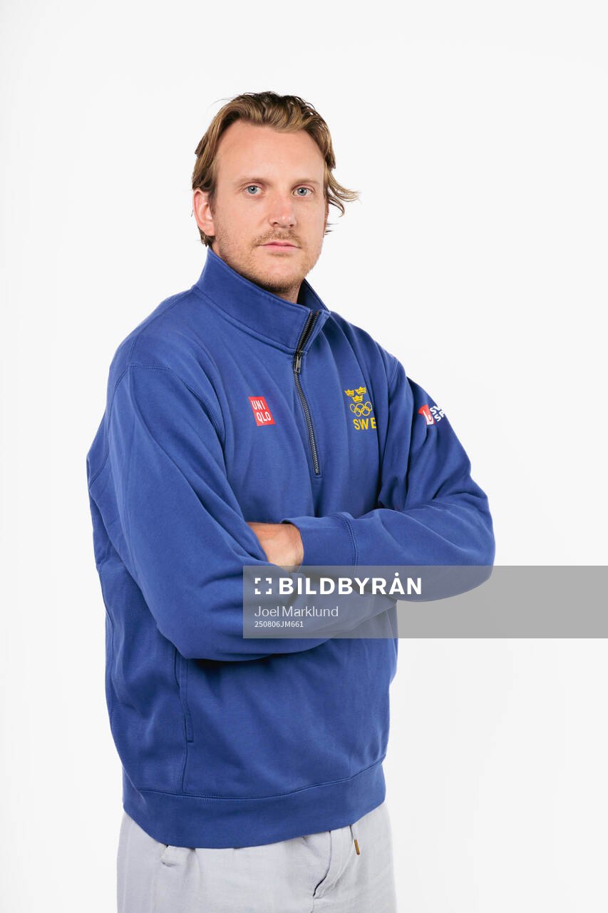 Jonas Brodin of the Swedish men's national ice hockey team