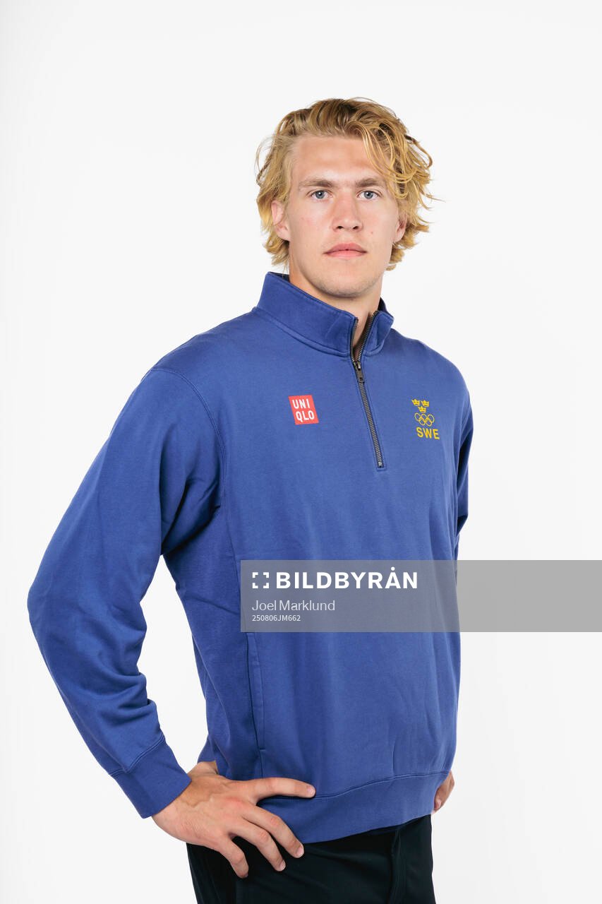 Simon Edvinsson of the Swedish men's national ice hockey