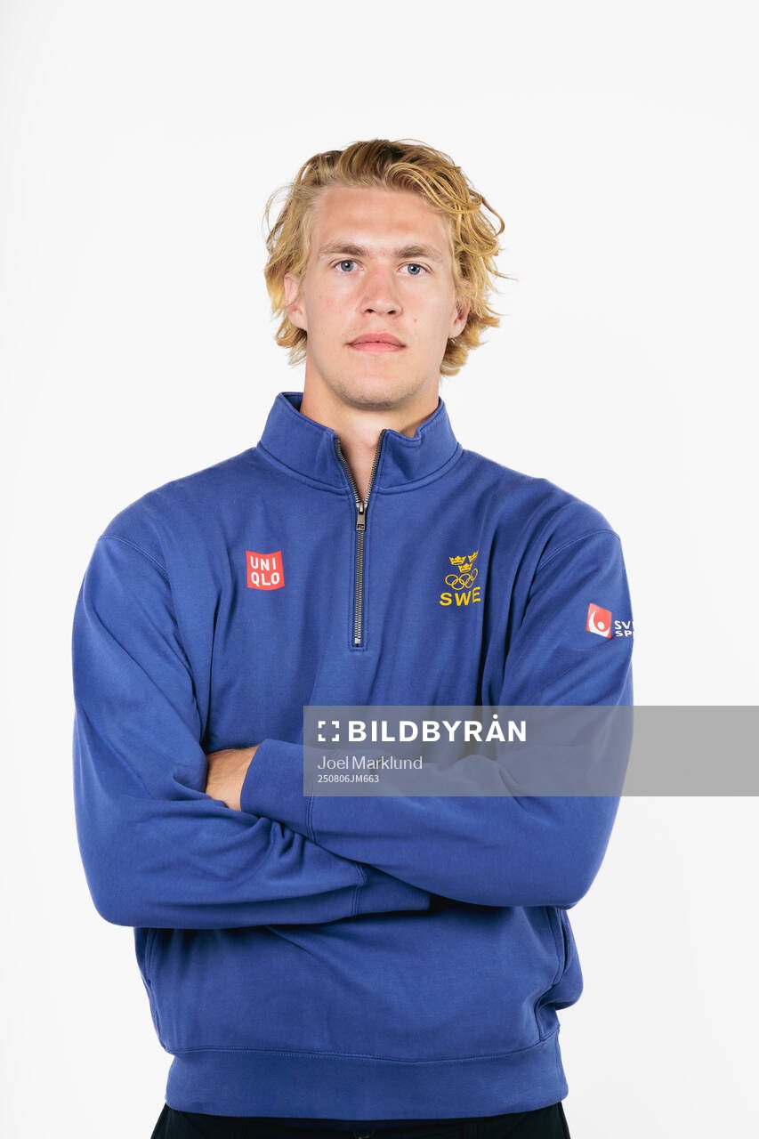 Simon Edvinsson of the Swedish men's national ice hockey