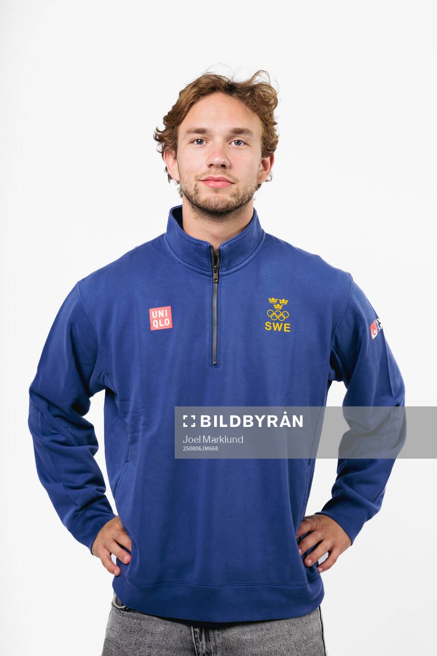 William Eklund of the Swedish men's national ice hockey