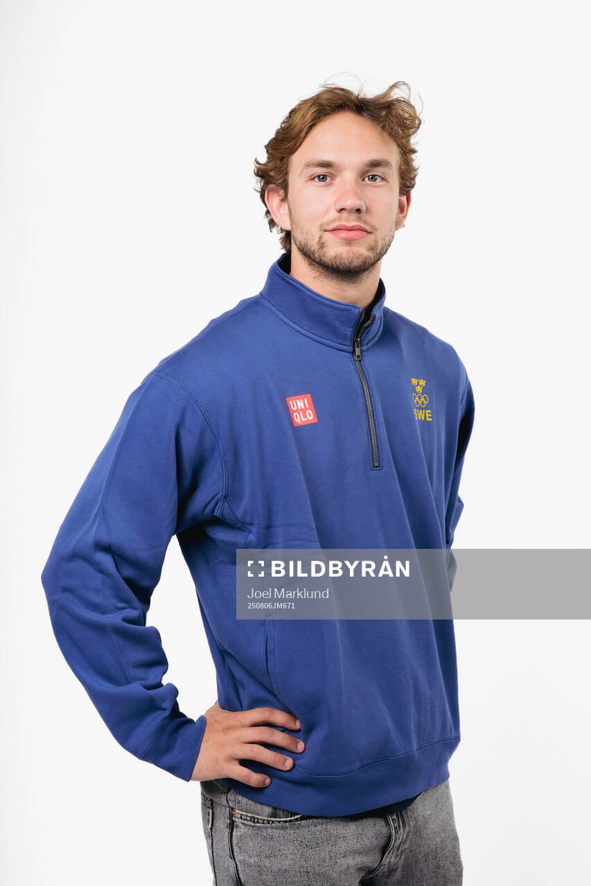 William Eklund of the Swedish men's national ice hockey