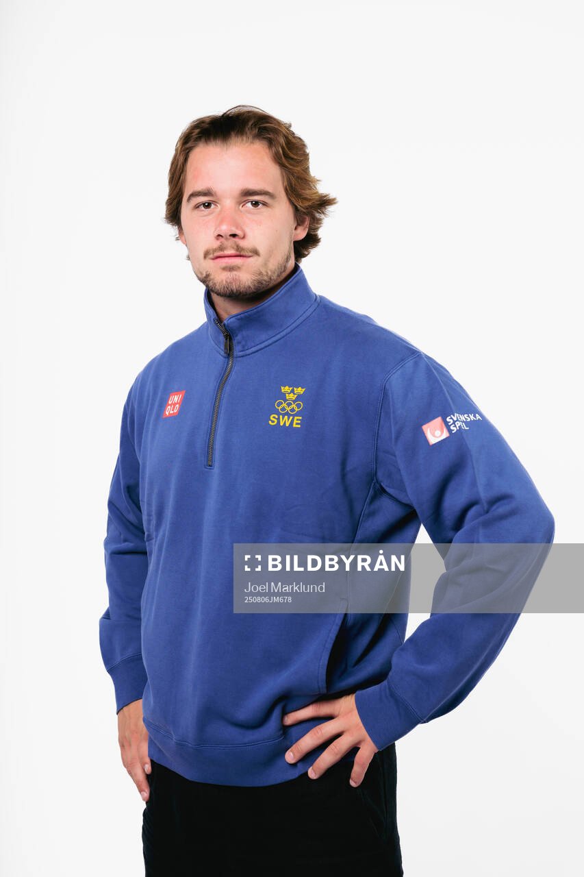 Alexander Holtz of the Swedish men's national ice hockey