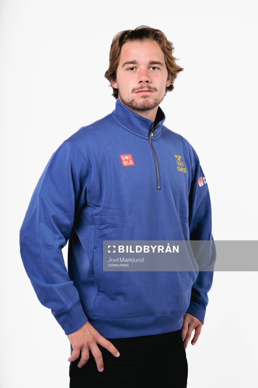 Alexander Holtz of the Swedish men's national ice hockey