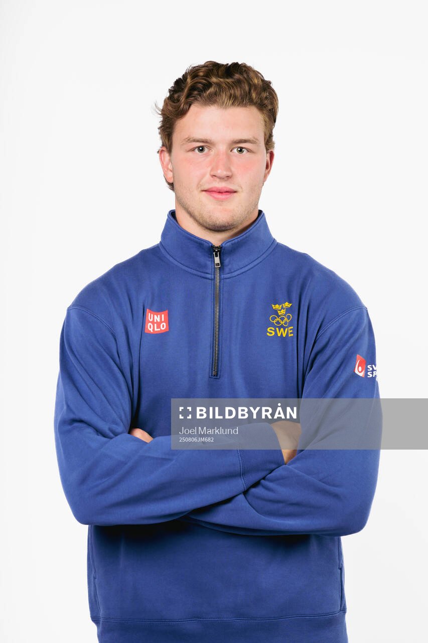 Oskar Olausson of the Swedish men's national ice hockey