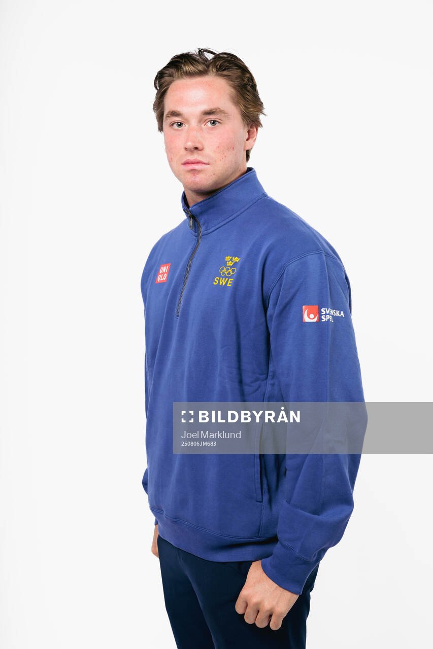 Noah Östlund of the Swedish men's national ice hockey team