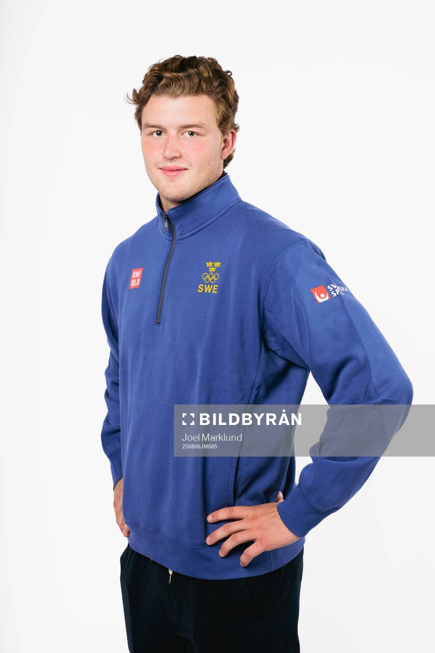 Oskar Olausson of the Swedish men's national ice hockey