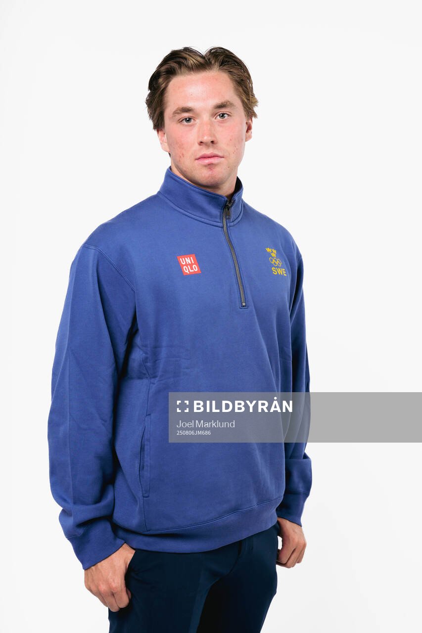 Noah Östlund of the Swedish men's national ice hockey team