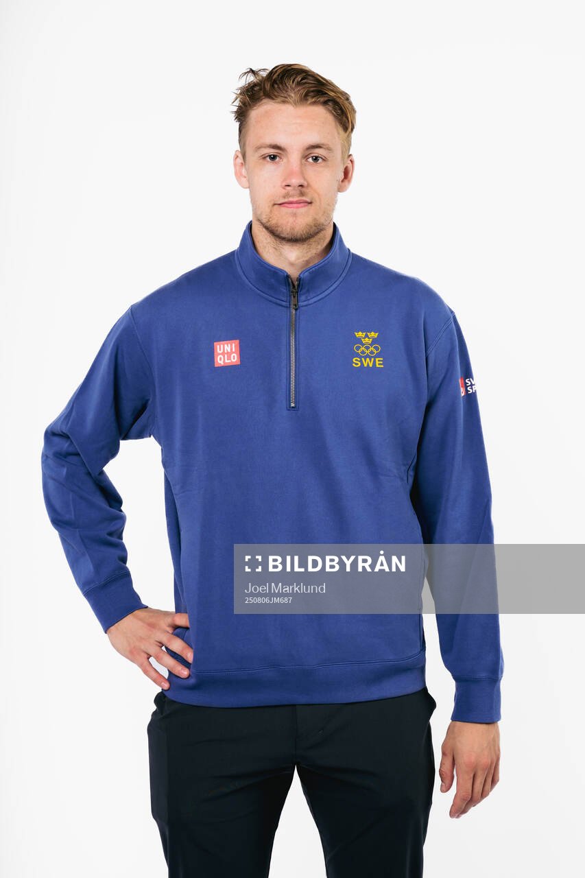 Philip Broberg of the Swedish men's national ice hockey