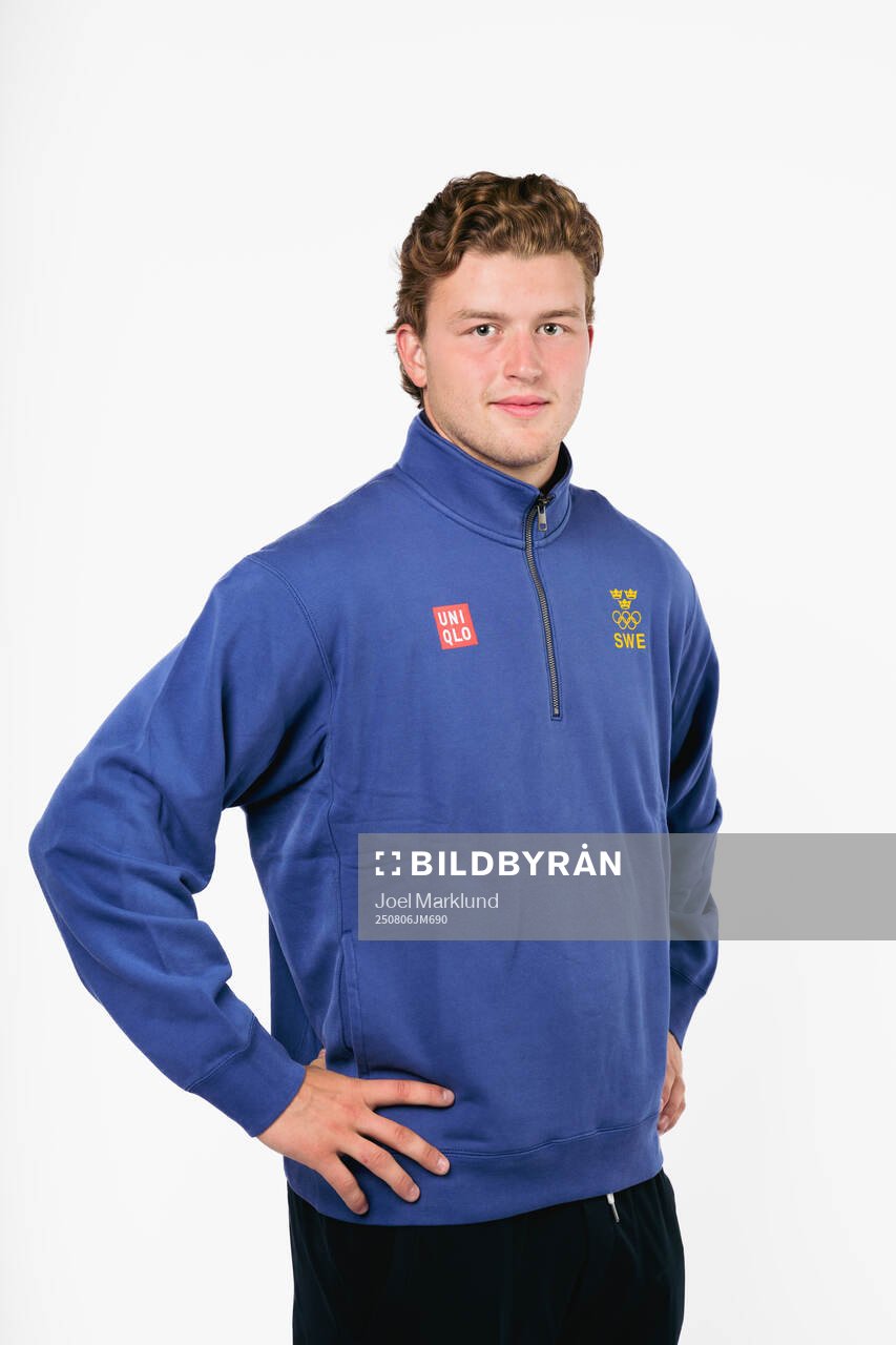 Oskar Olausson of the Swedish men's national ice hockey