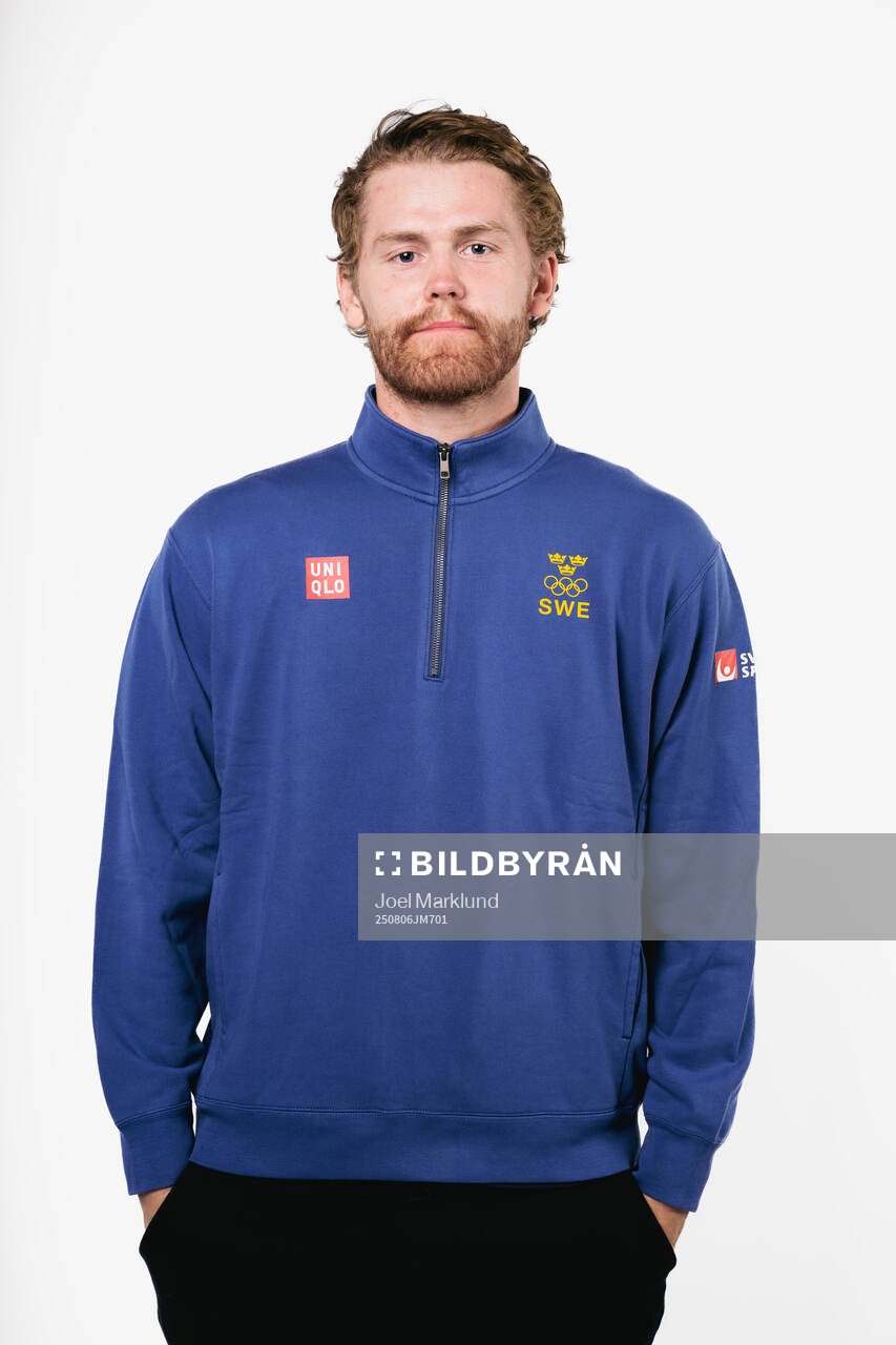 Marcus Högberg of the Swedish men's national ice hockey