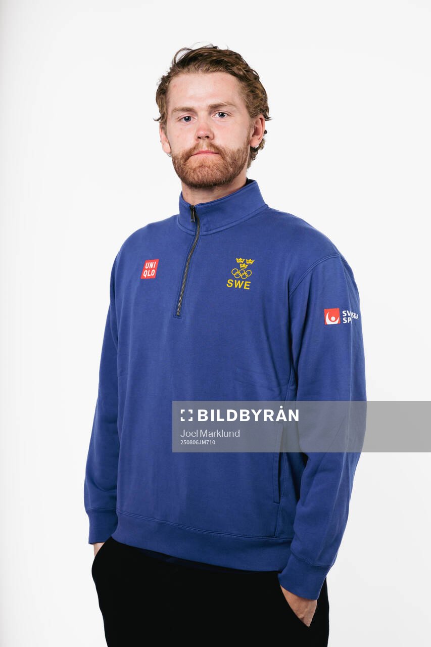 Marcus Högberg of the Swedish men's national ice hockey