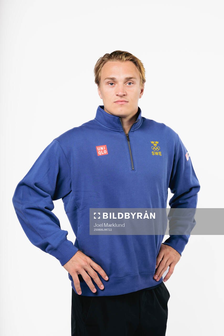 Pontus Holmberg of the Swedish men's national ice hockey
