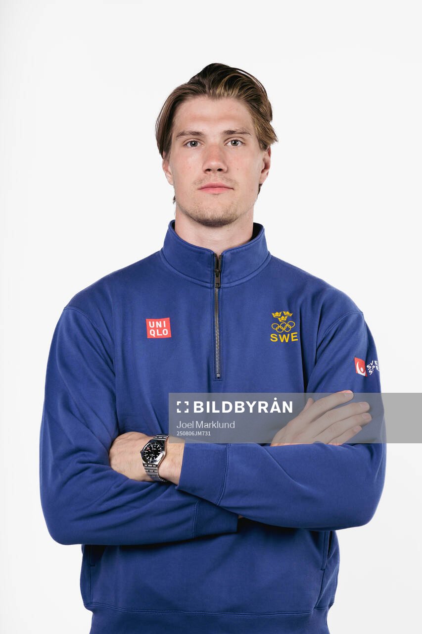 Elmer Söderblom of the Swedish men's national ice hockey