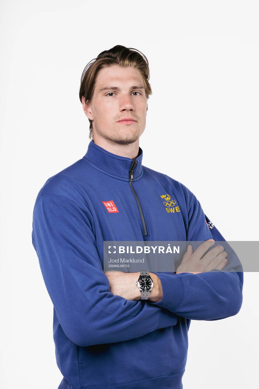 Elmer Söderblom of the Swedish men's national ice hockey
