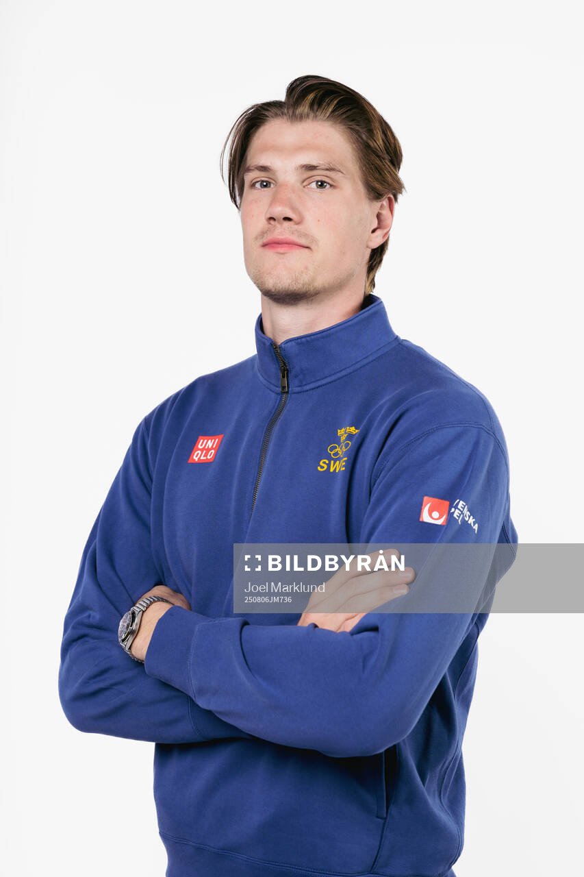 Elmer Söderblom of the Swedish men's national ice hockey