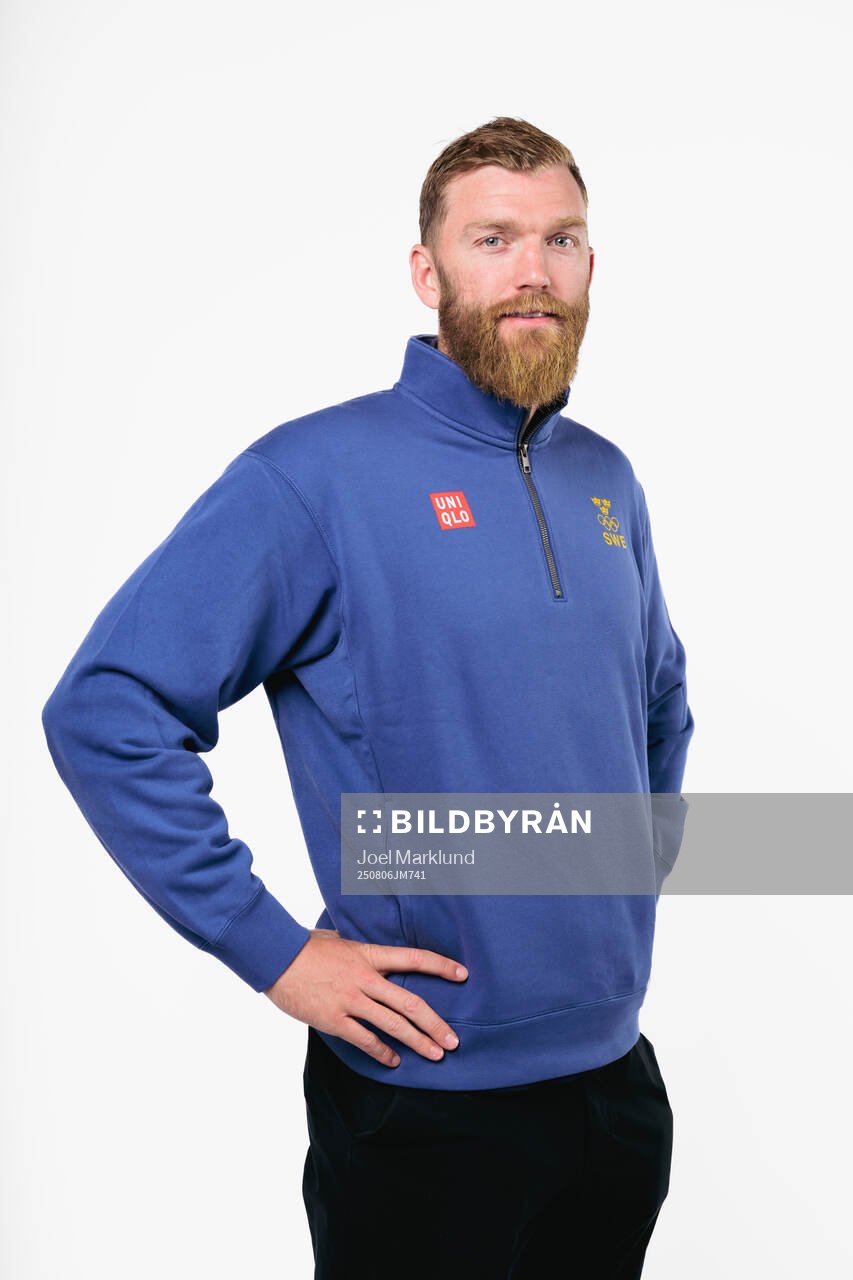Mattias Ekholm of the Swedish men's national ice hockey