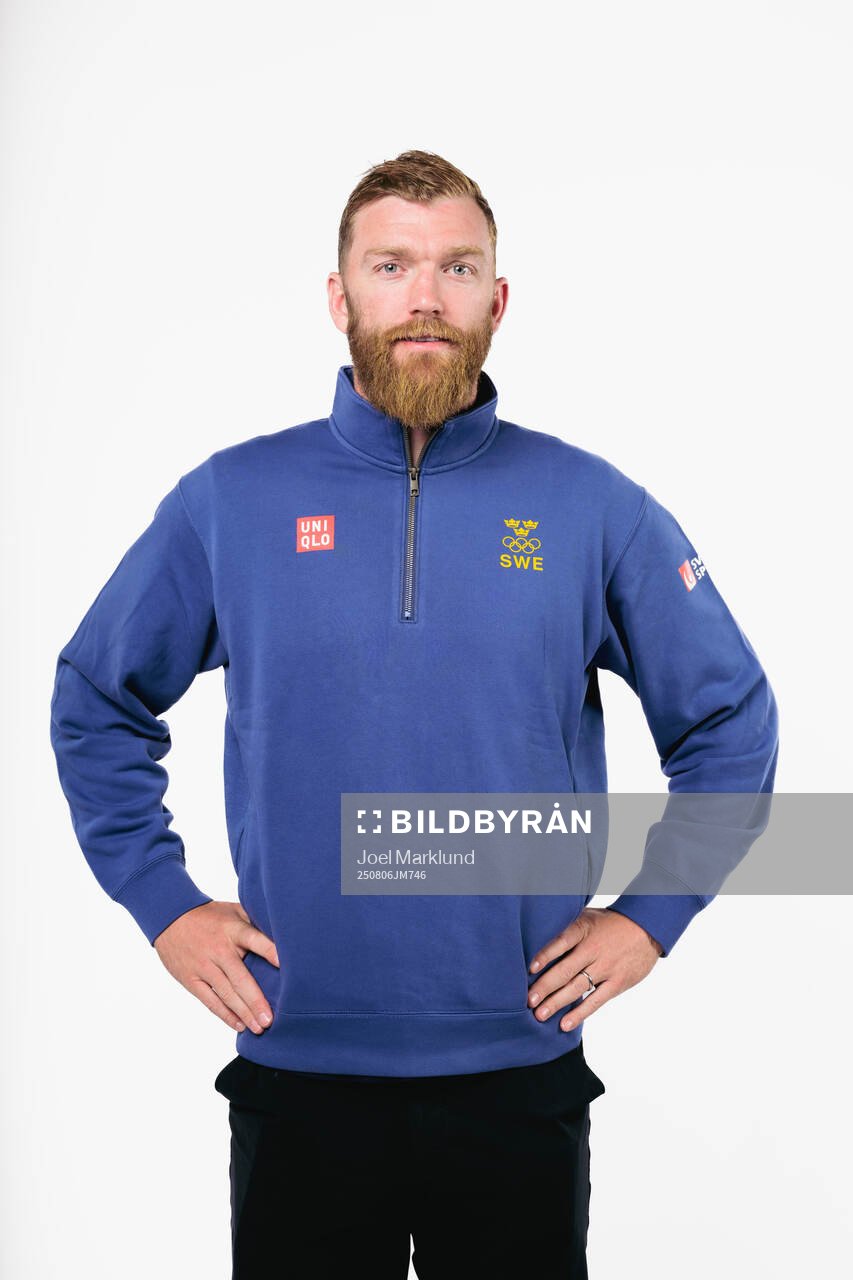 Mattias Ekholm of the Swedish men's national ice hockey