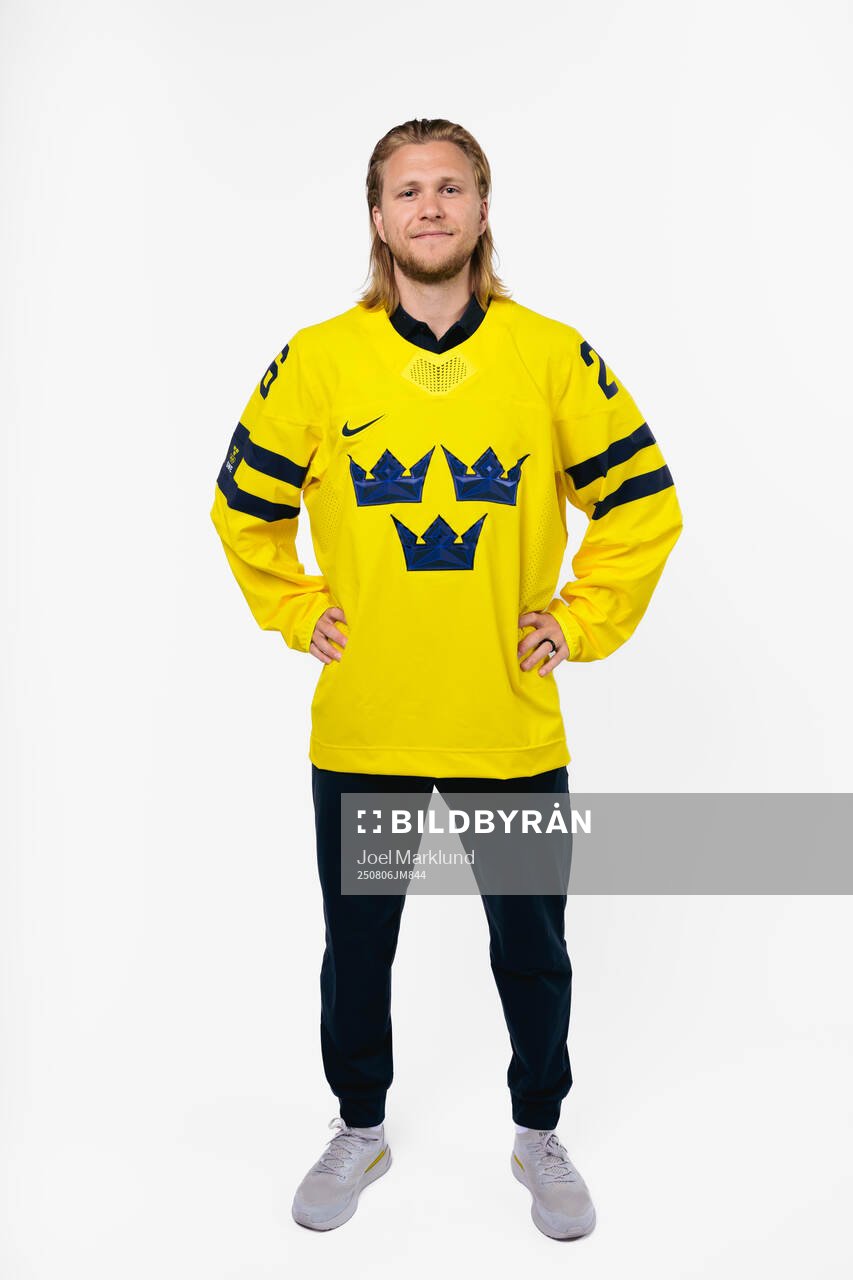 William Karlsson of the Swedish men's national ice hockey
