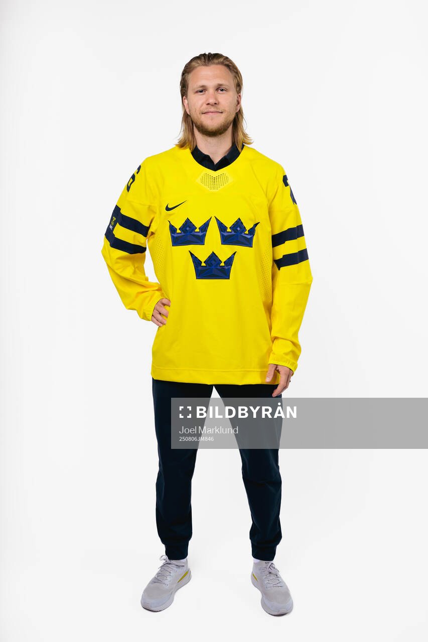 William Karlsson of the Swedish men's national ice hockey