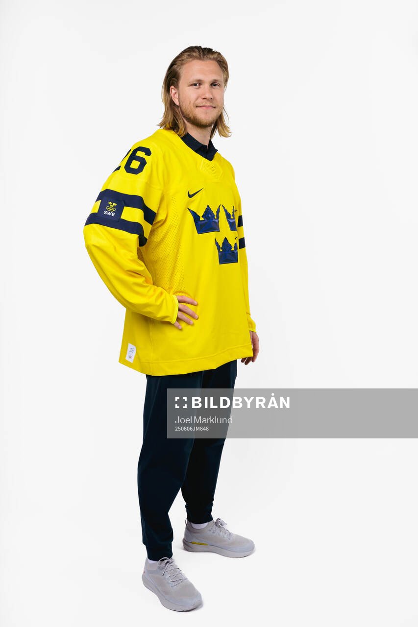 William Karlsson of the Swedish men's national ice hockey