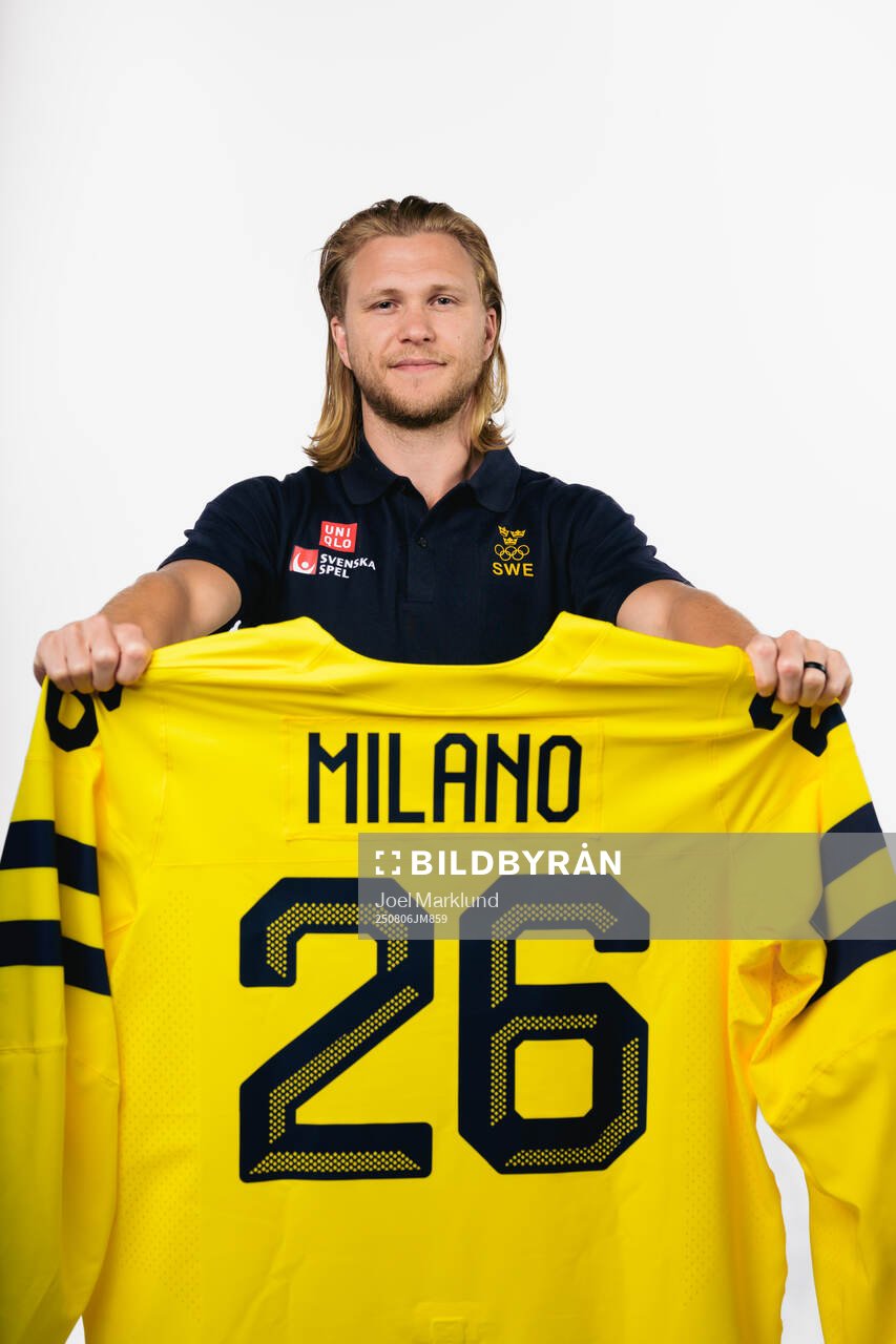 William Karlsson of the Swedish men's national ice hockey