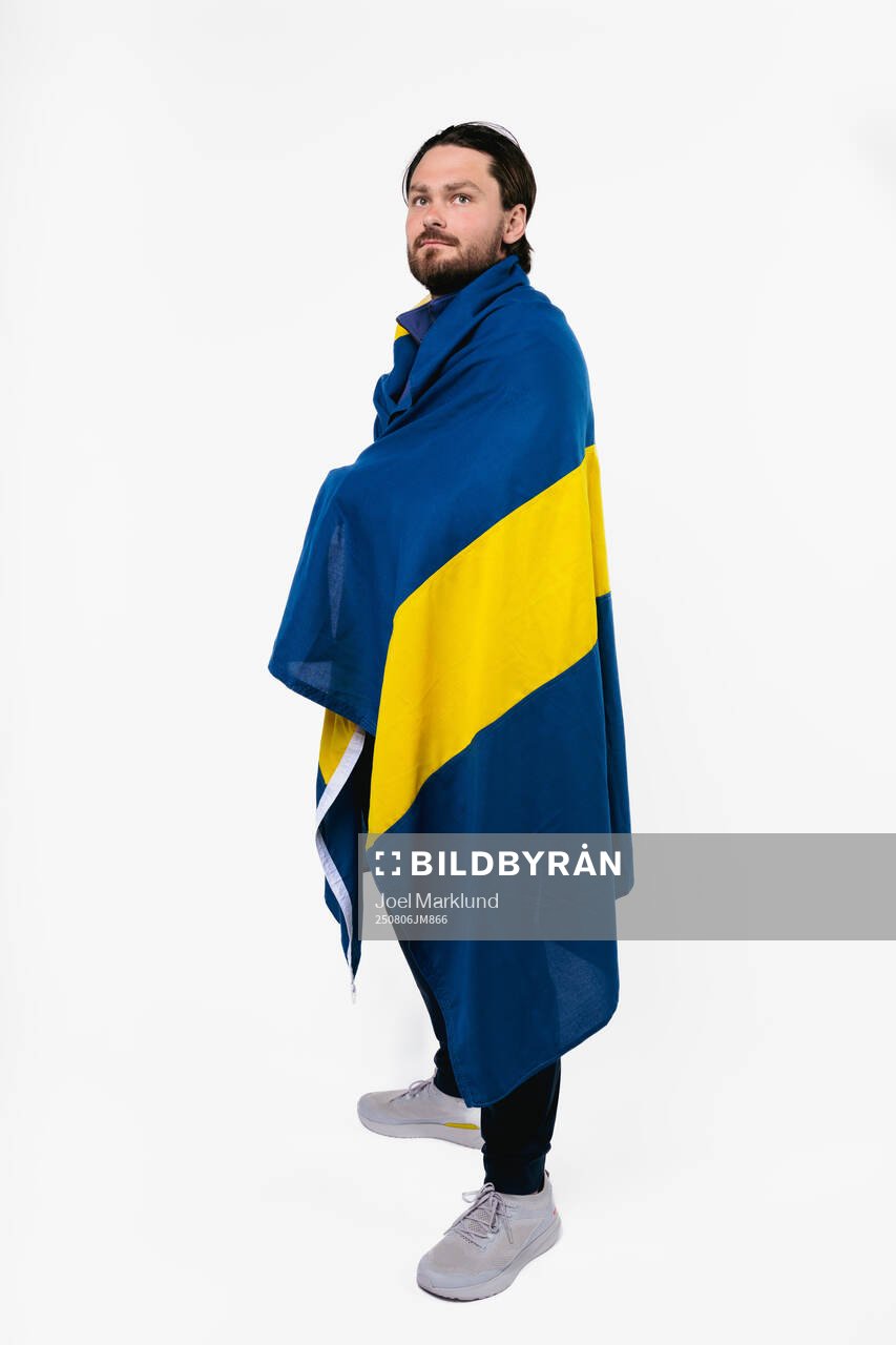 Rasmus Andersson of the Swedish men's national ice hockey