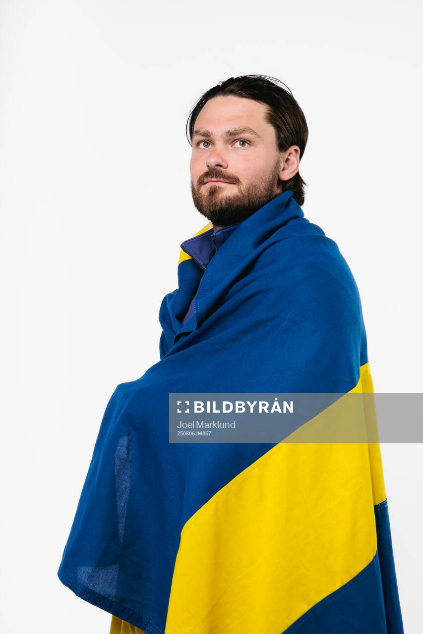 Rasmus Andersson of the Swedish men's national ice hockey