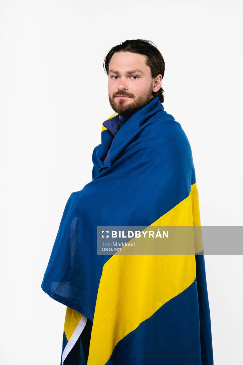 Rasmus Andersson of the Swedish men's national ice hockey