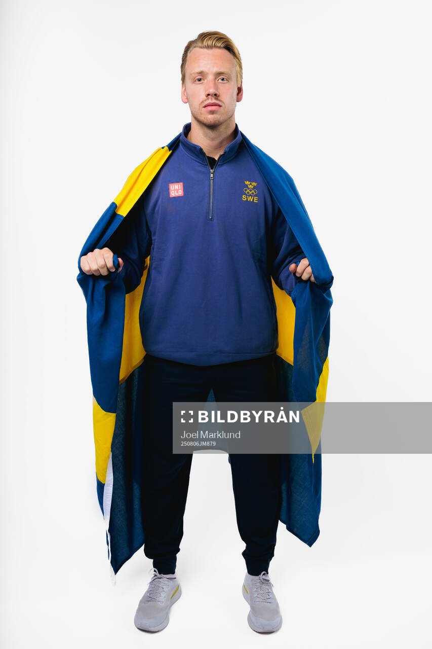 Jesper Bratt of the Swedish men's national ice hockey team