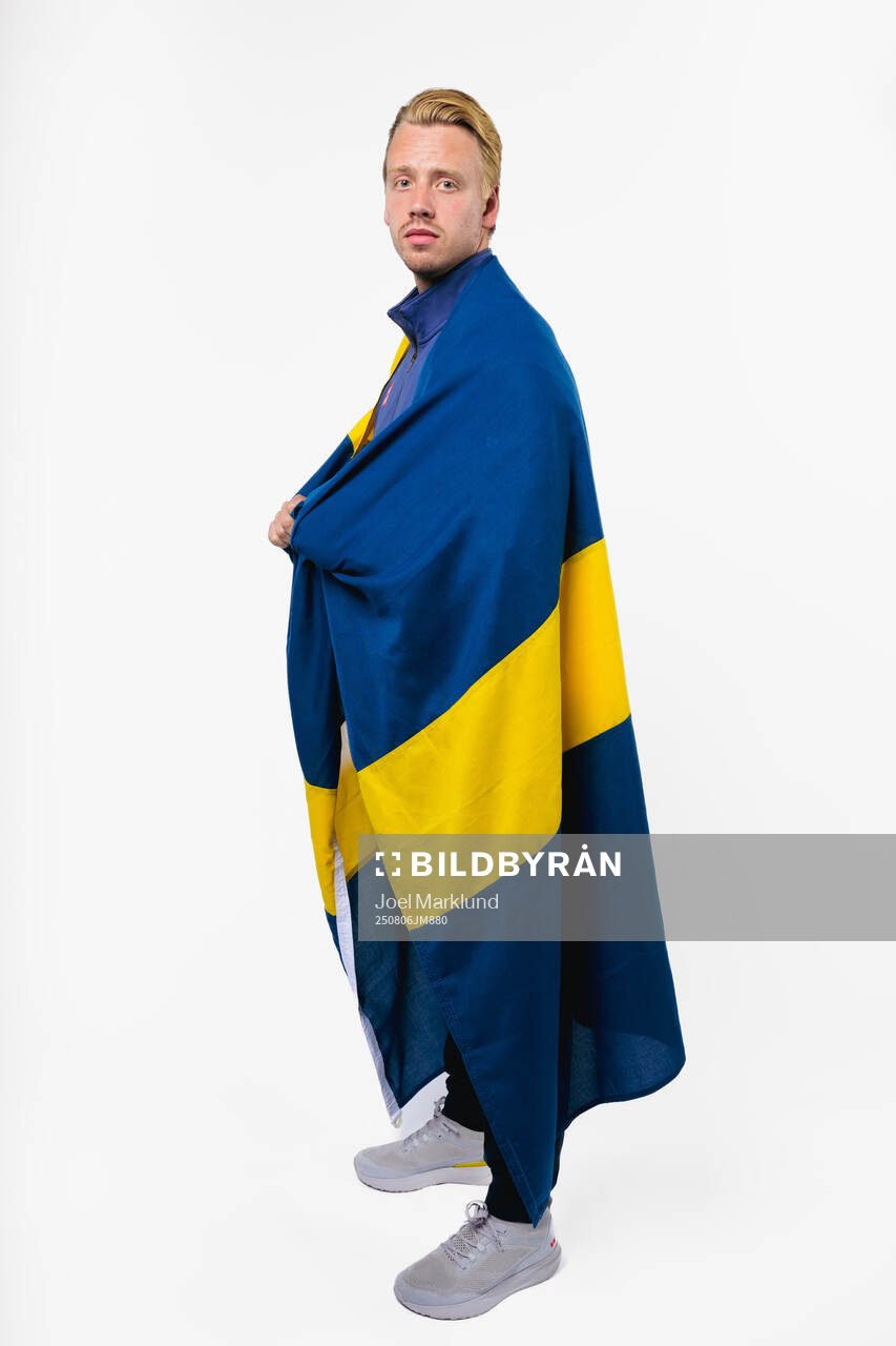 Jesper Bratt of the Swedish men's national ice hockey team