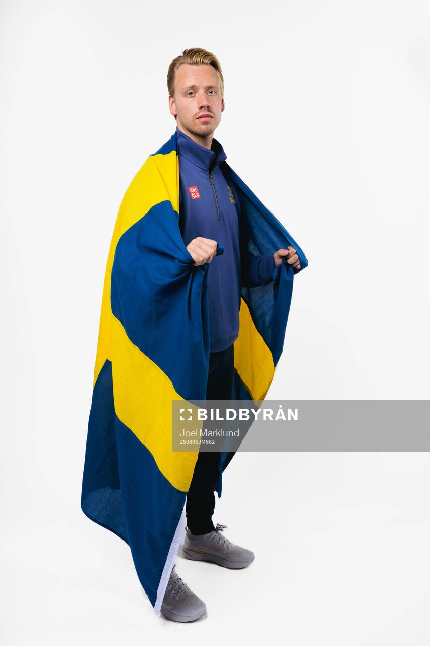 Jesper Bratt of the Swedish men's national ice hockey team